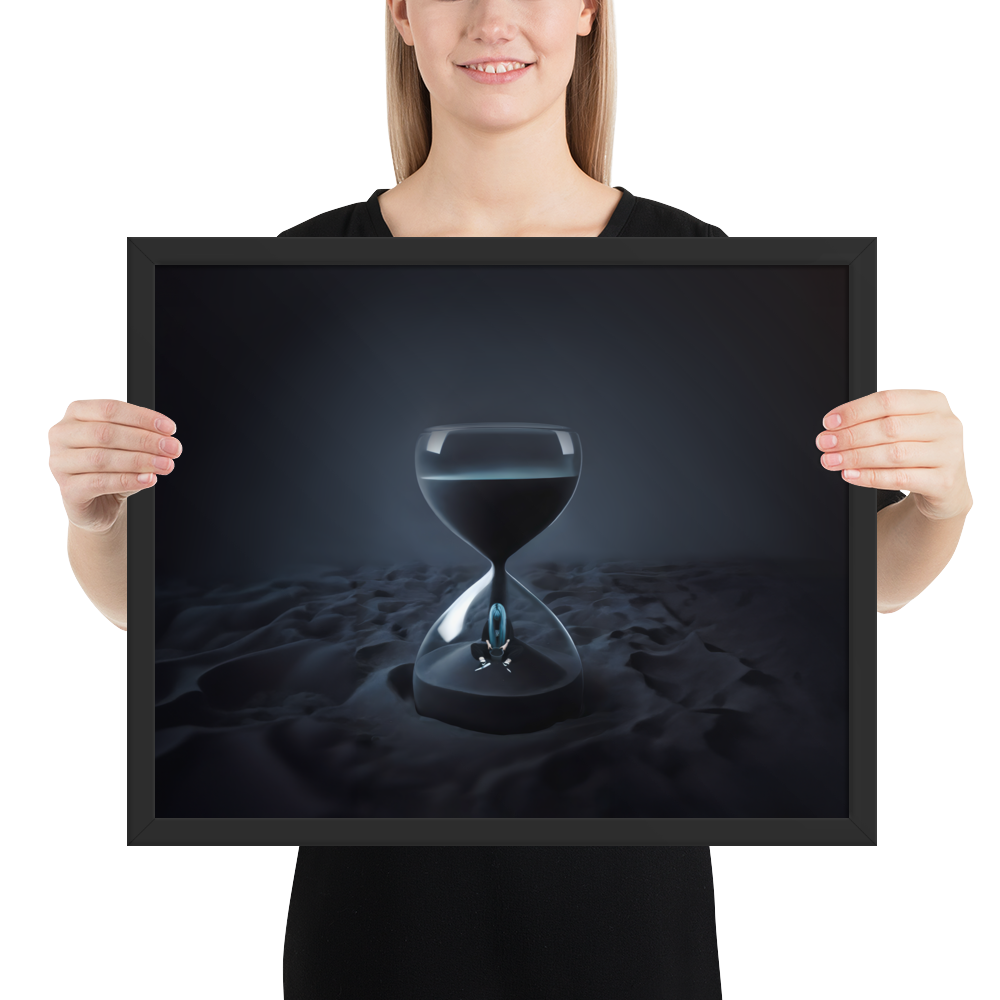 “Time Spent” Framed Poster