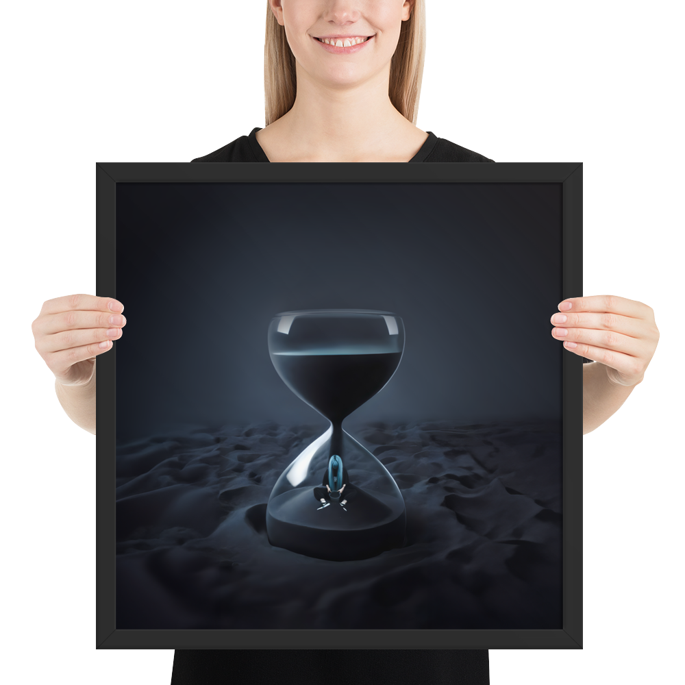 “Time Spent” Framed Poster