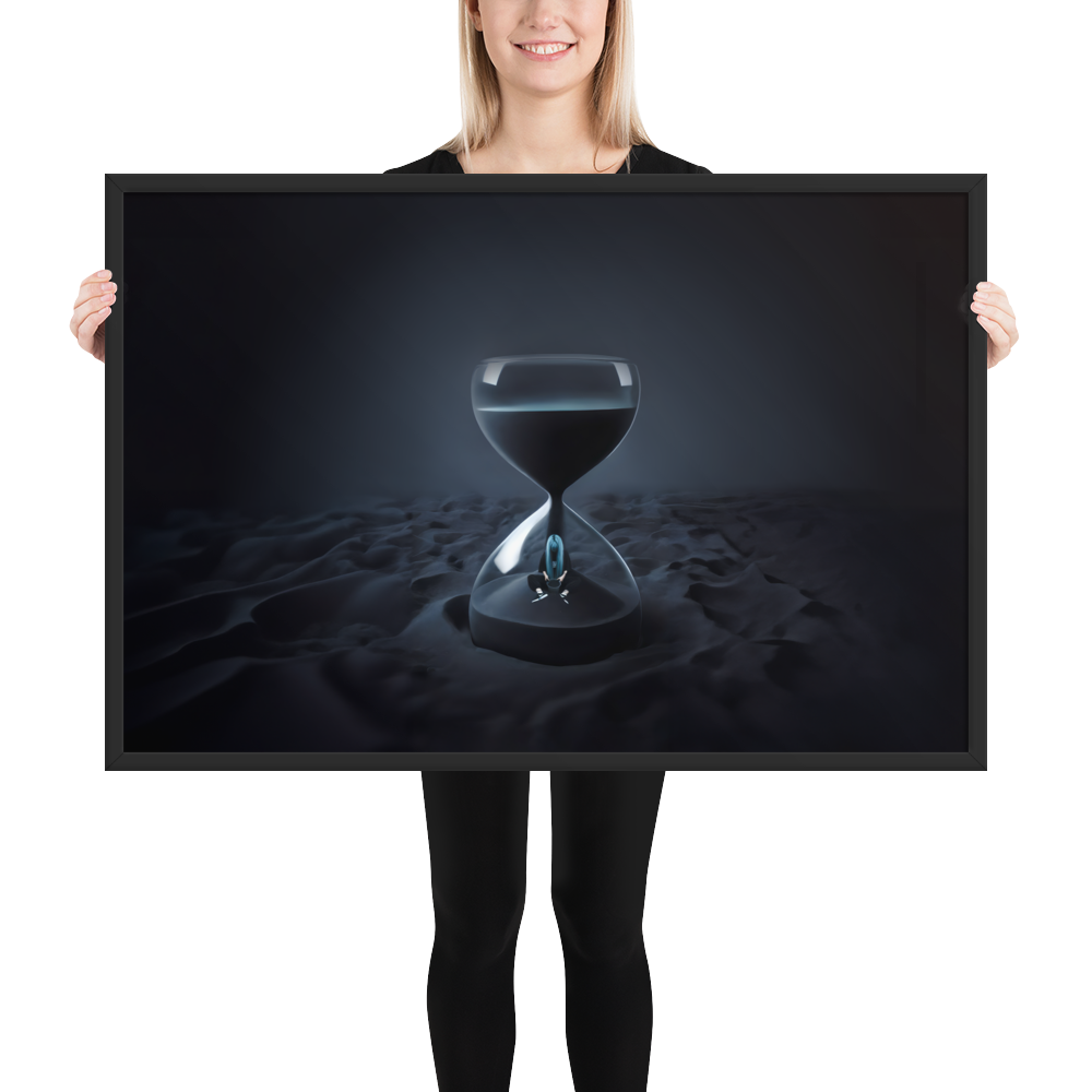 “Time Spent” Framed Poster