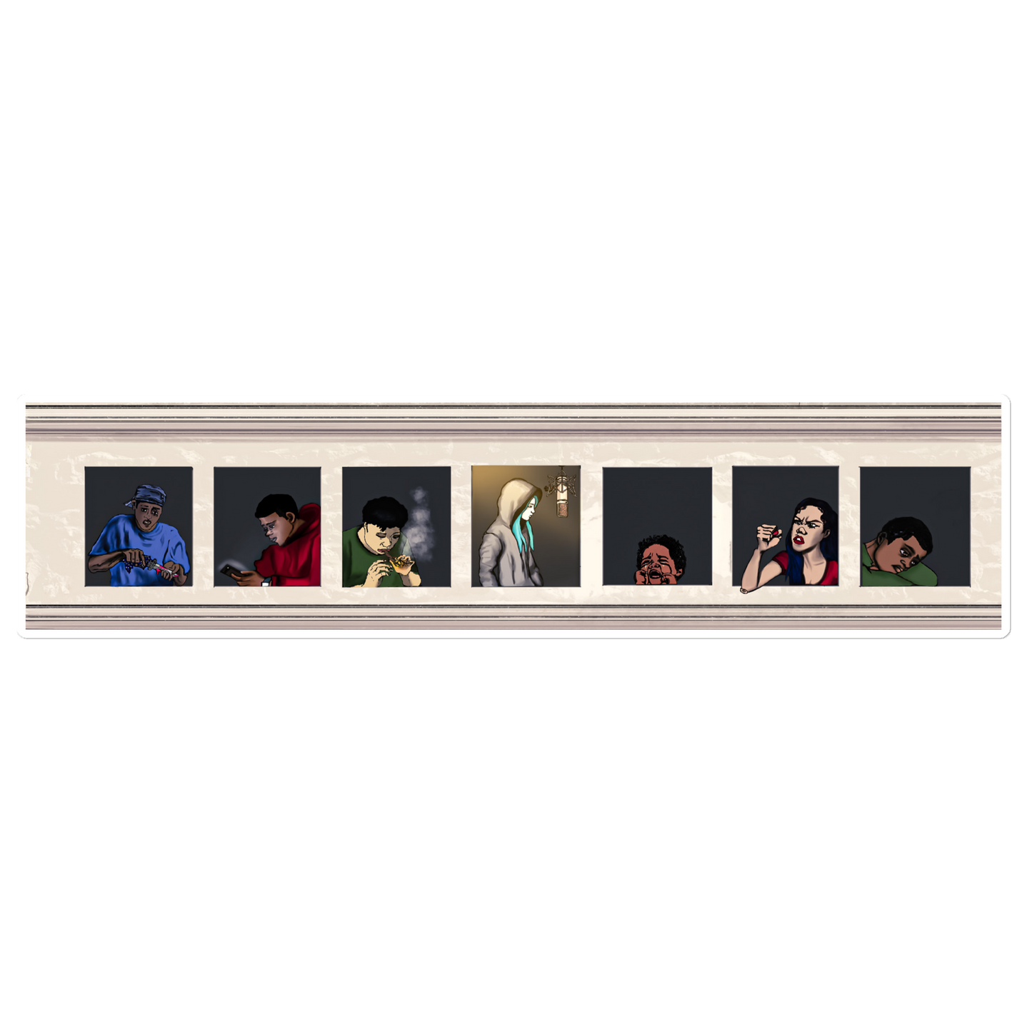 Madhouse Album Art Sticker