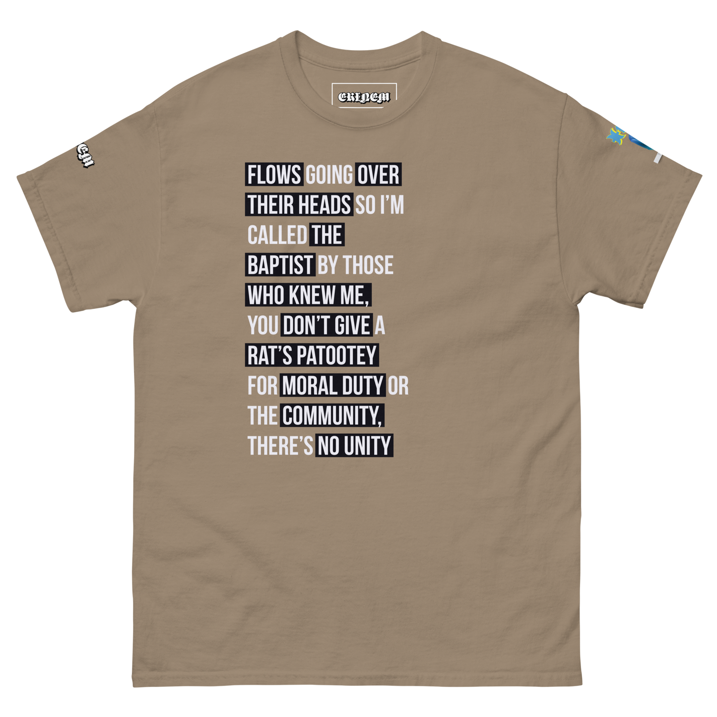 "The Community" Chrysalis Lyric Tee