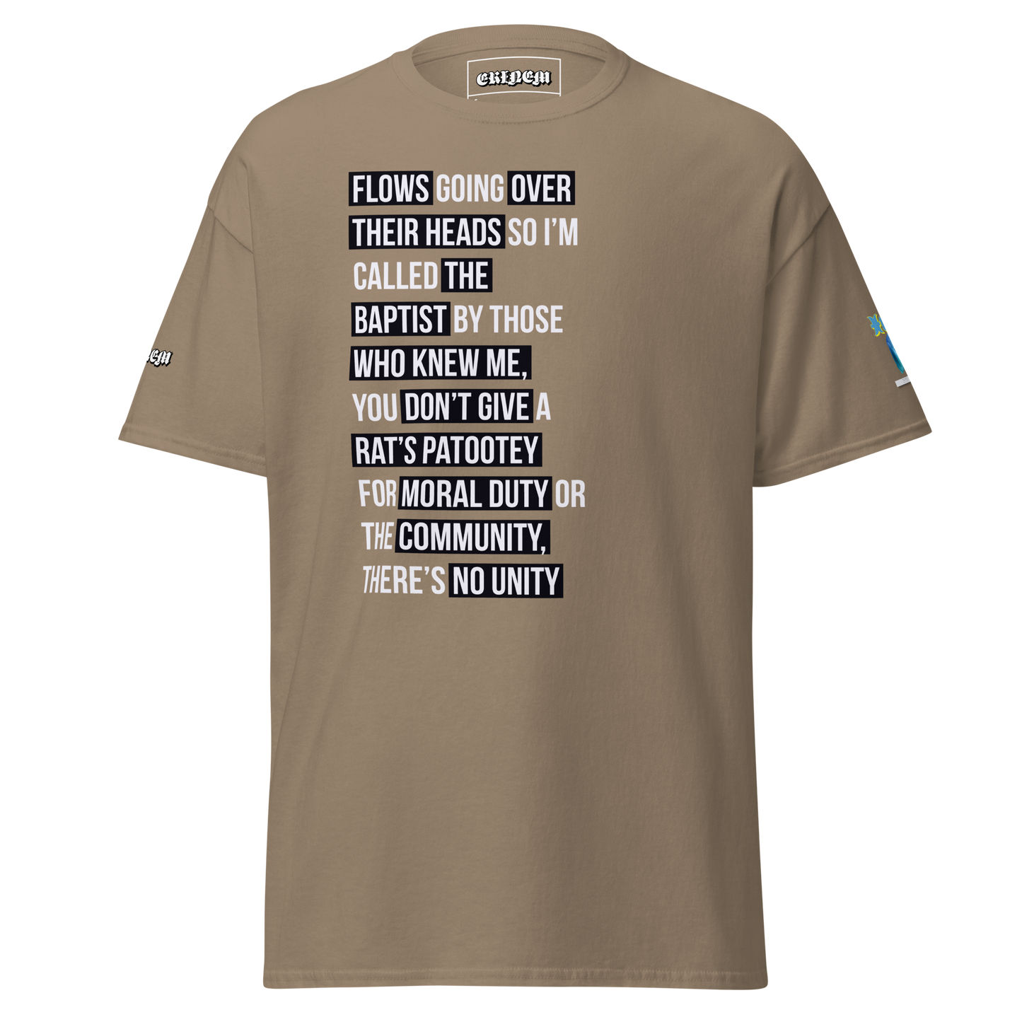 "The Community" Chrysalis Lyric Tee