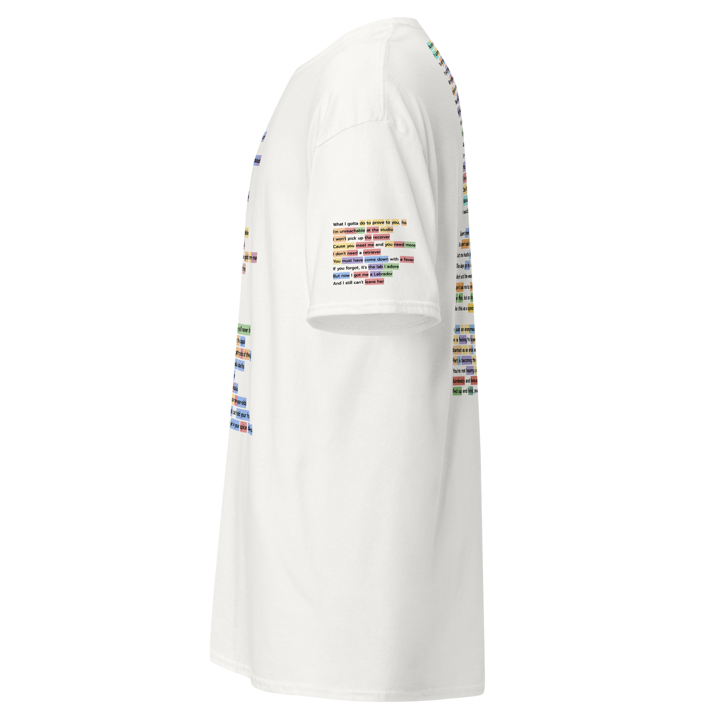 "Rhymes Highlighted" Lyric Tee