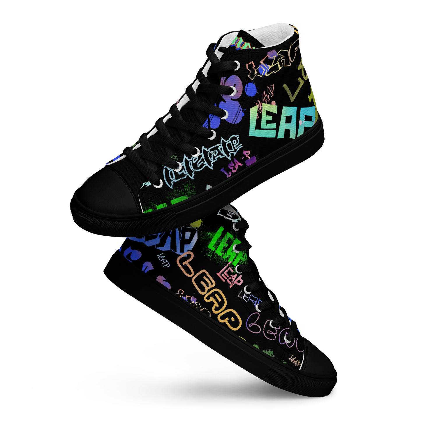 “Leap” Graffiti Print Kicks