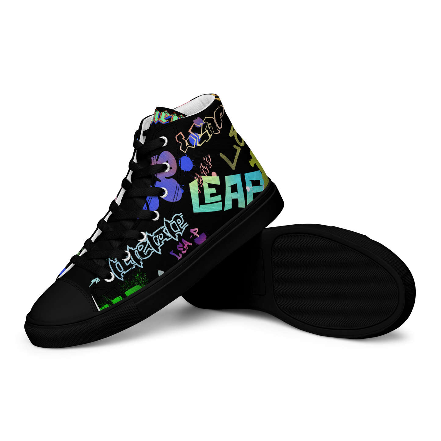 “Leap” Graffiti Print Kicks