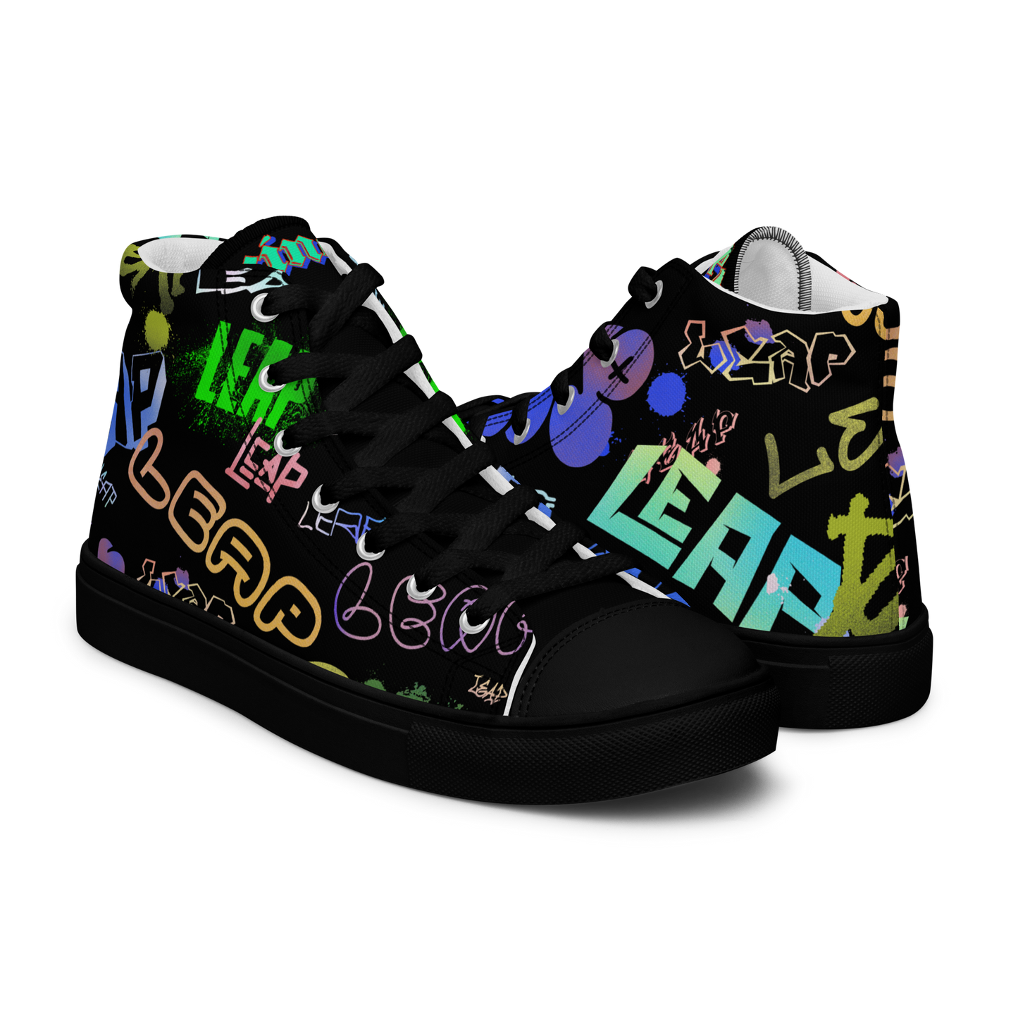 “Leap” Graffiti Print Kicks