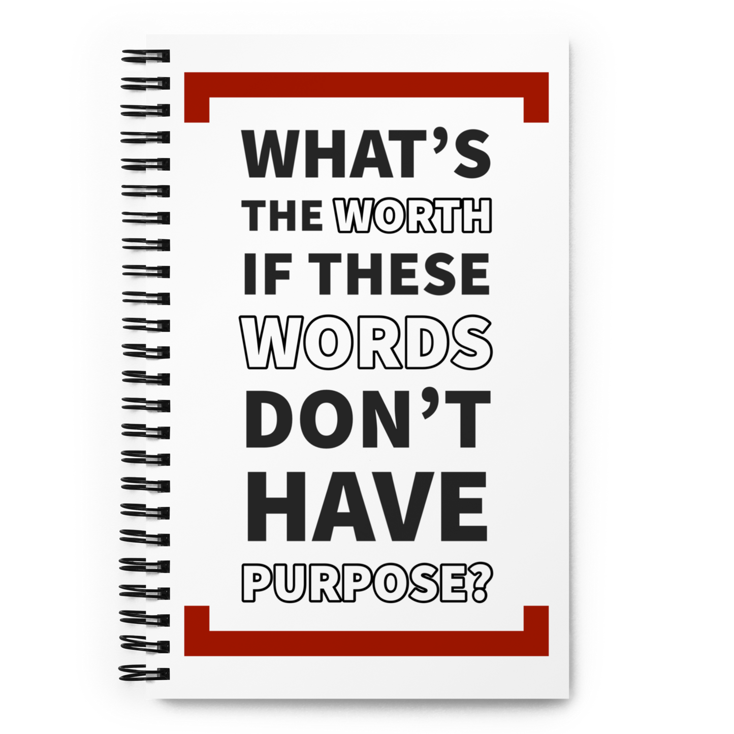 Rapper’s Mantra Notebook