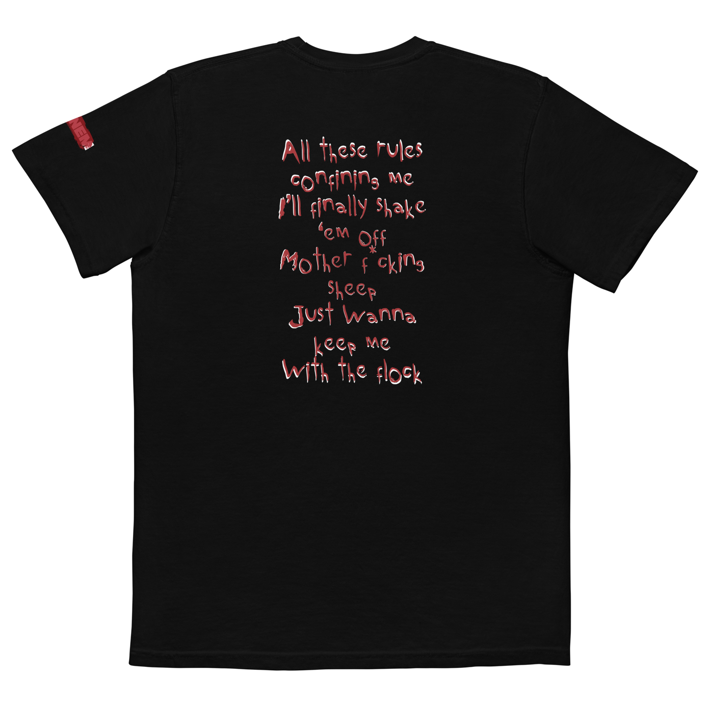 Madhouse “Shake ‘Em Off” Lyric Tee