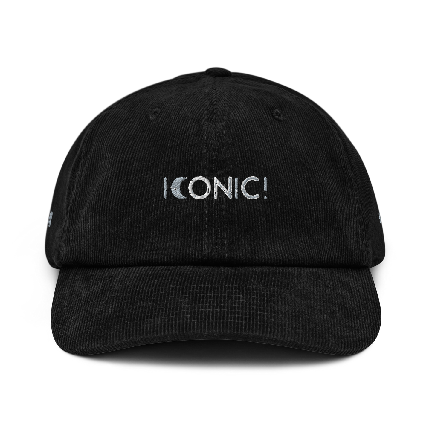 Iconic! Embroidered Corduroy Hat