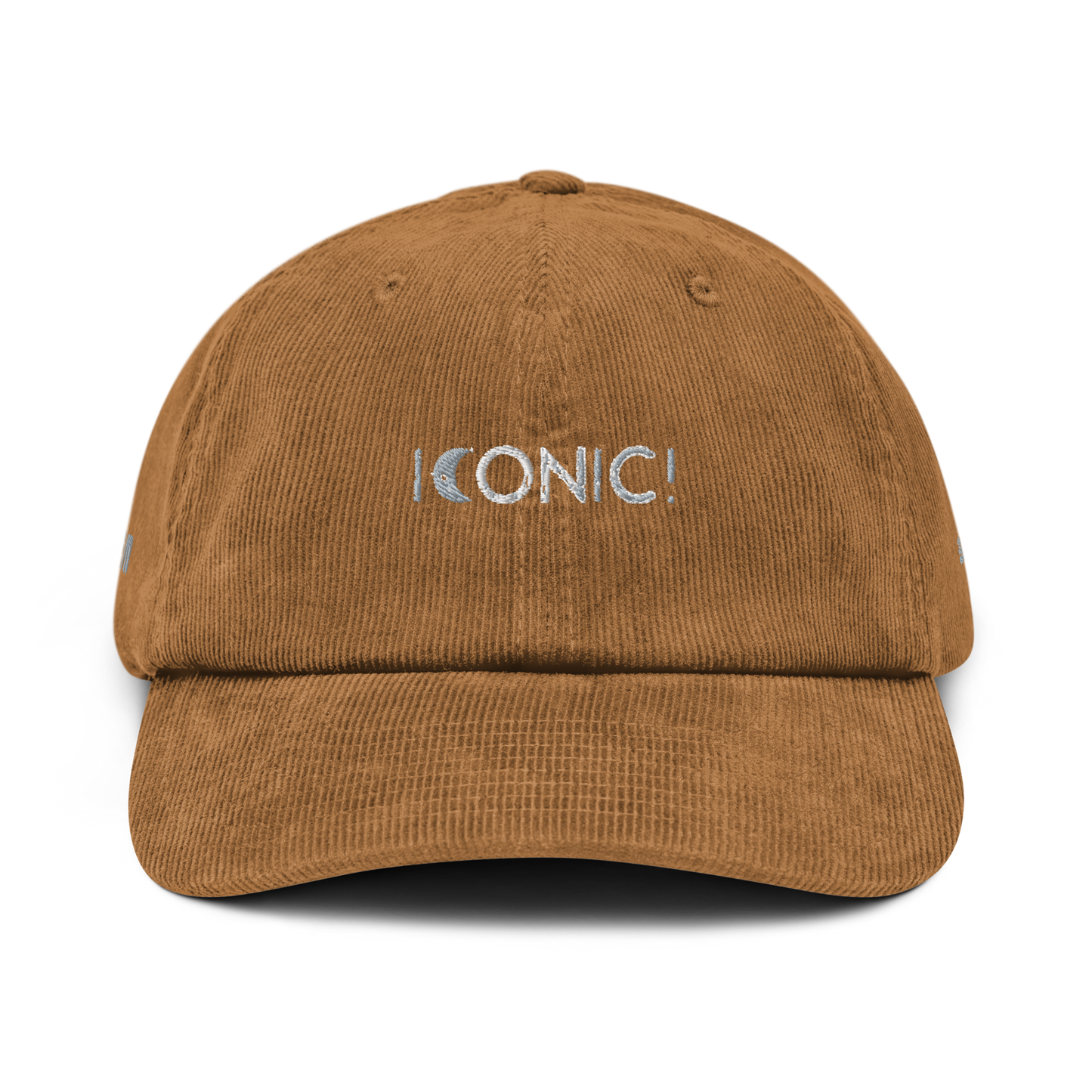 Iconic! Embroidered Corduroy Hat