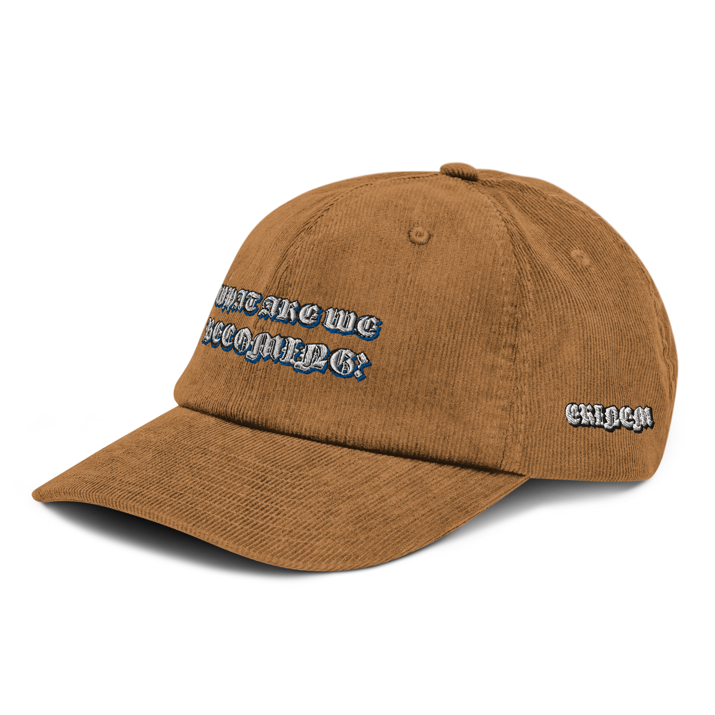 “What Are We Becoming?” Corduroy Hat