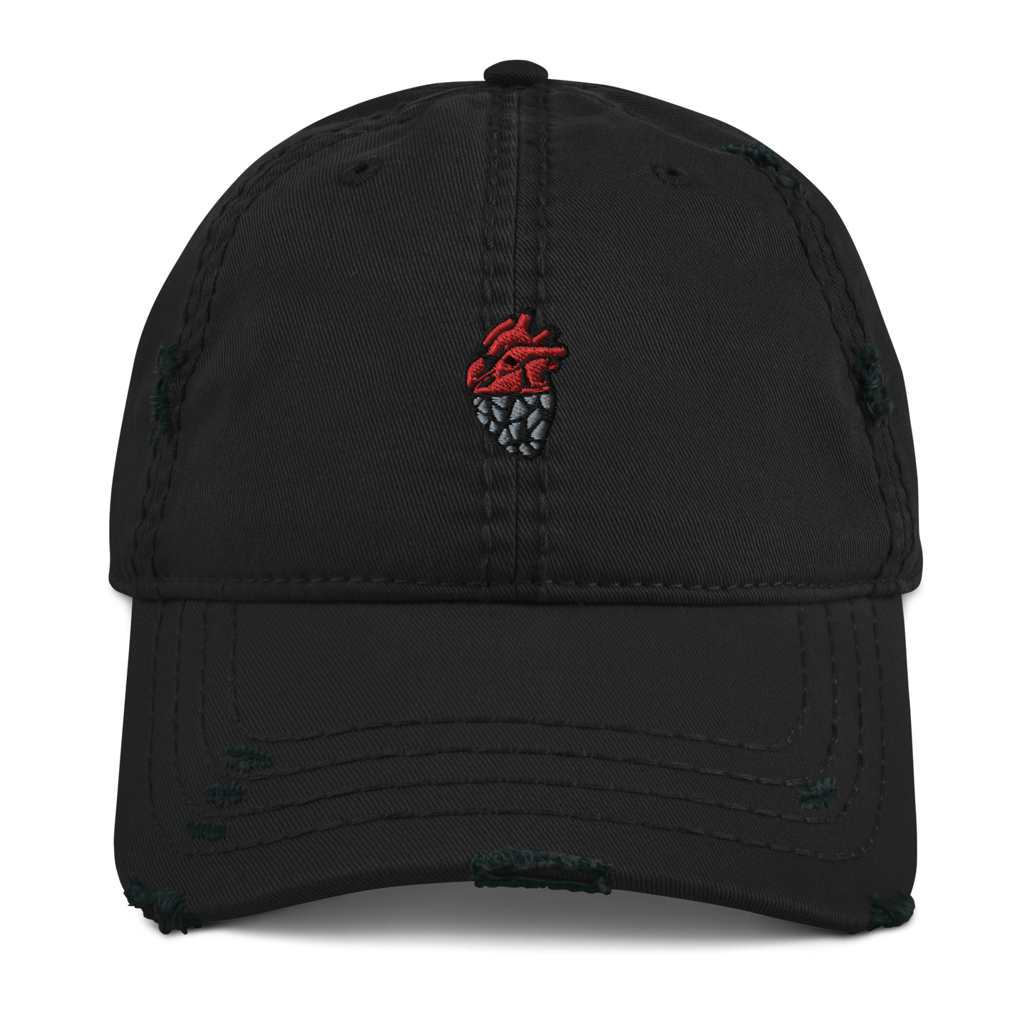 Hardened Heart Distressed Hat