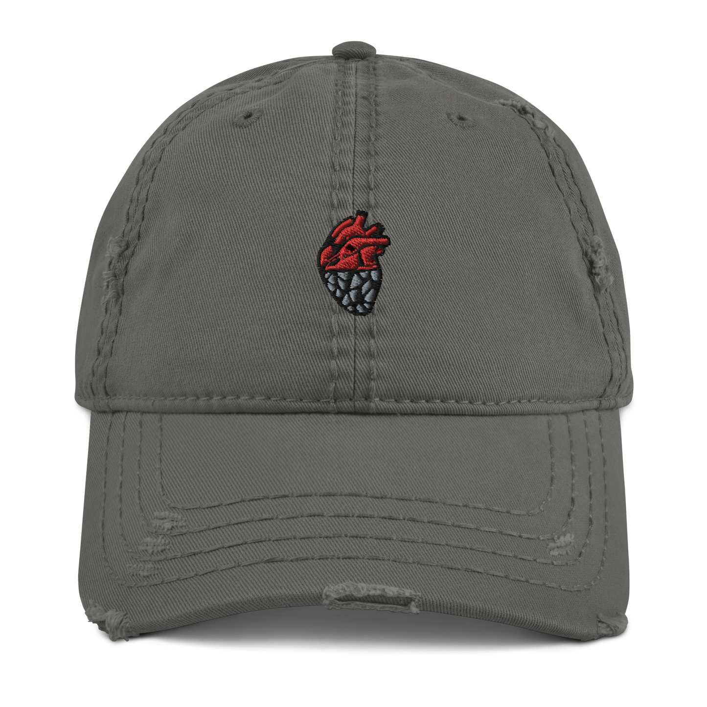 Hardened Heart Distressed Hat