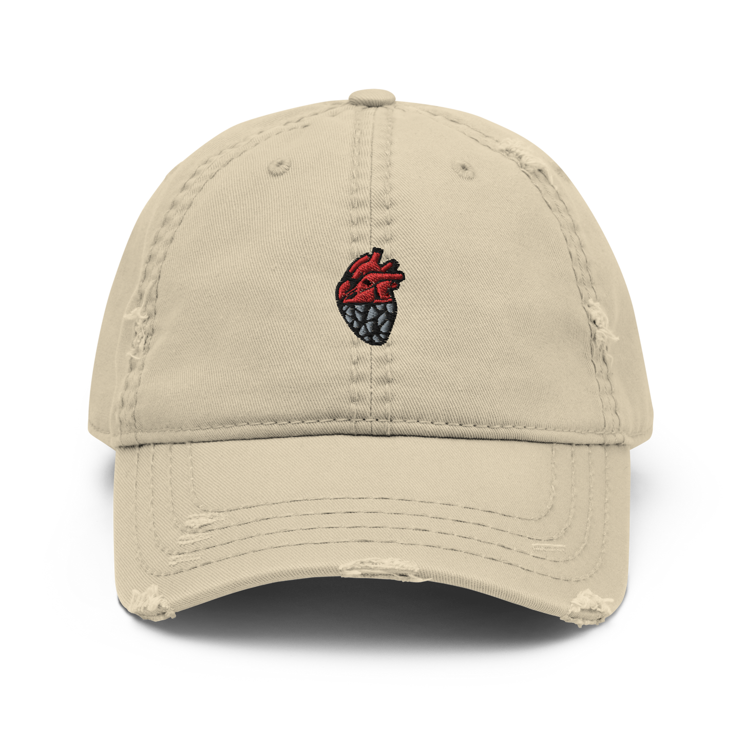 Hardened Heart Distressed Hat