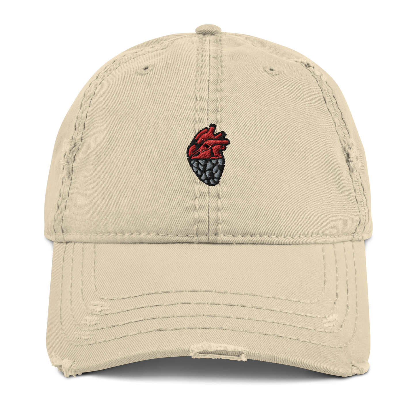 Hardened Heart Distressed Hat