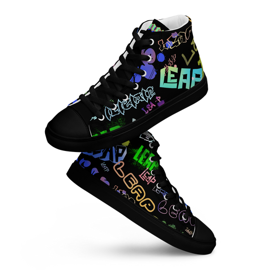 “Leap” Graffiti Print Kicks