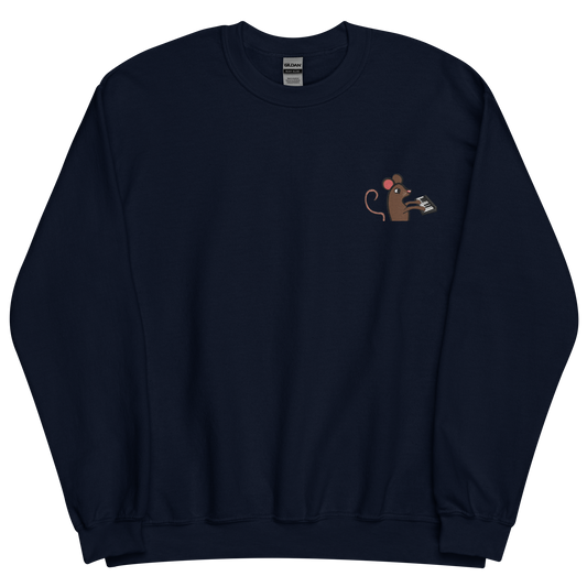 "Lab Rat" Embroidered Sweatshirt