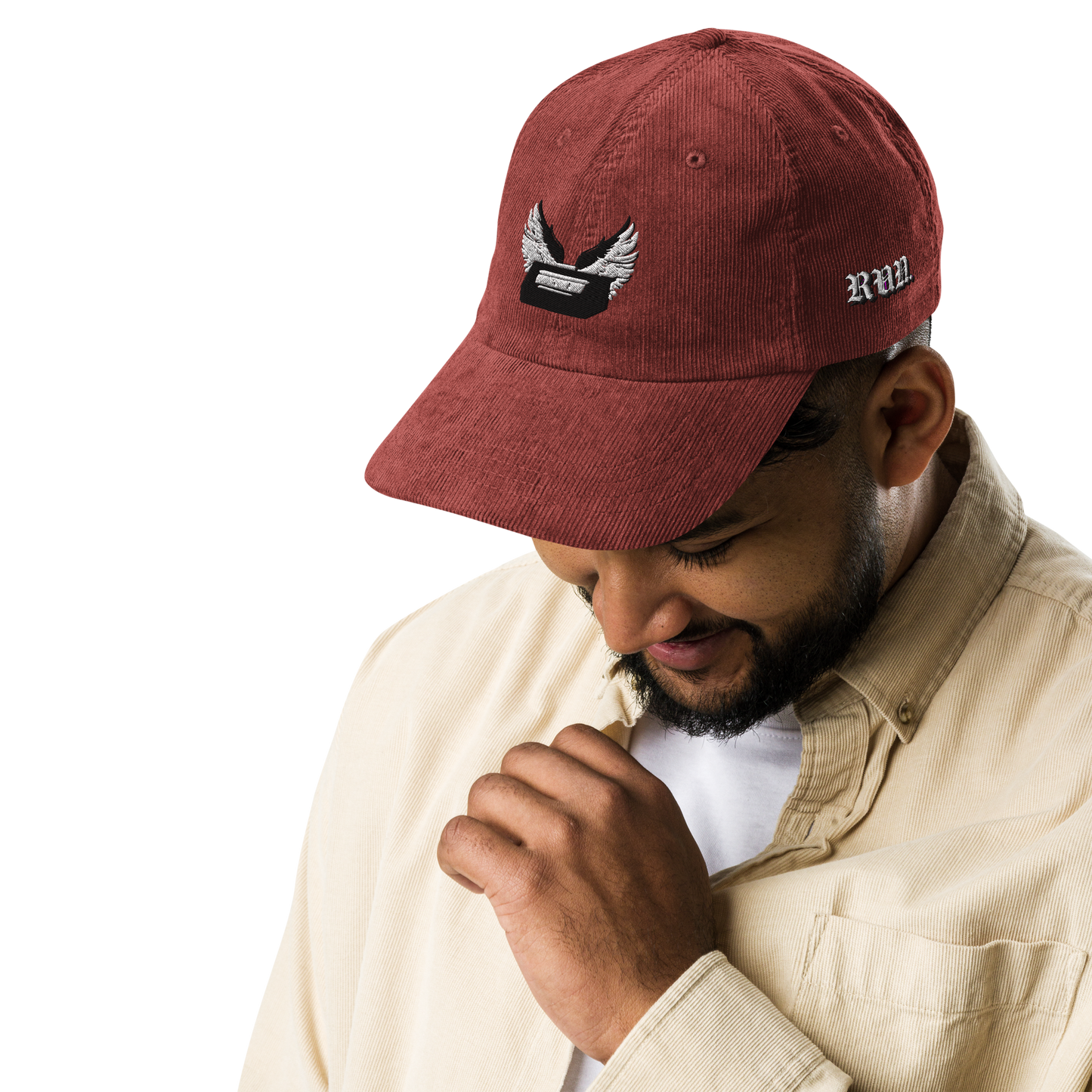 "Winging It" Vintage Corduroy Cap